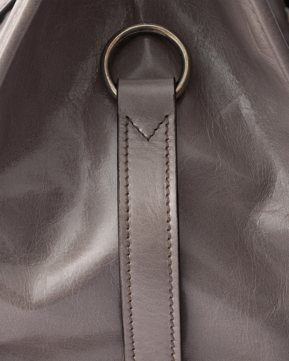 Medium Leather Tote Bag - Image 6